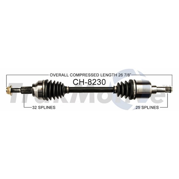 Surtrack Axle Cv Axle Shaft, Ch-8230 CH-8230 - main
